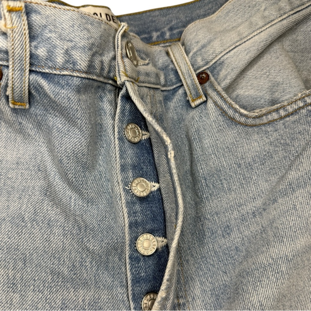 Agolde Riley High Rise Straight Crop Jeans Blue Haven Size 30 A056-1371 - Picture 4 of 5